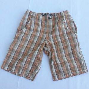 🍭Boys Magellan Plaid Shorts Size 12